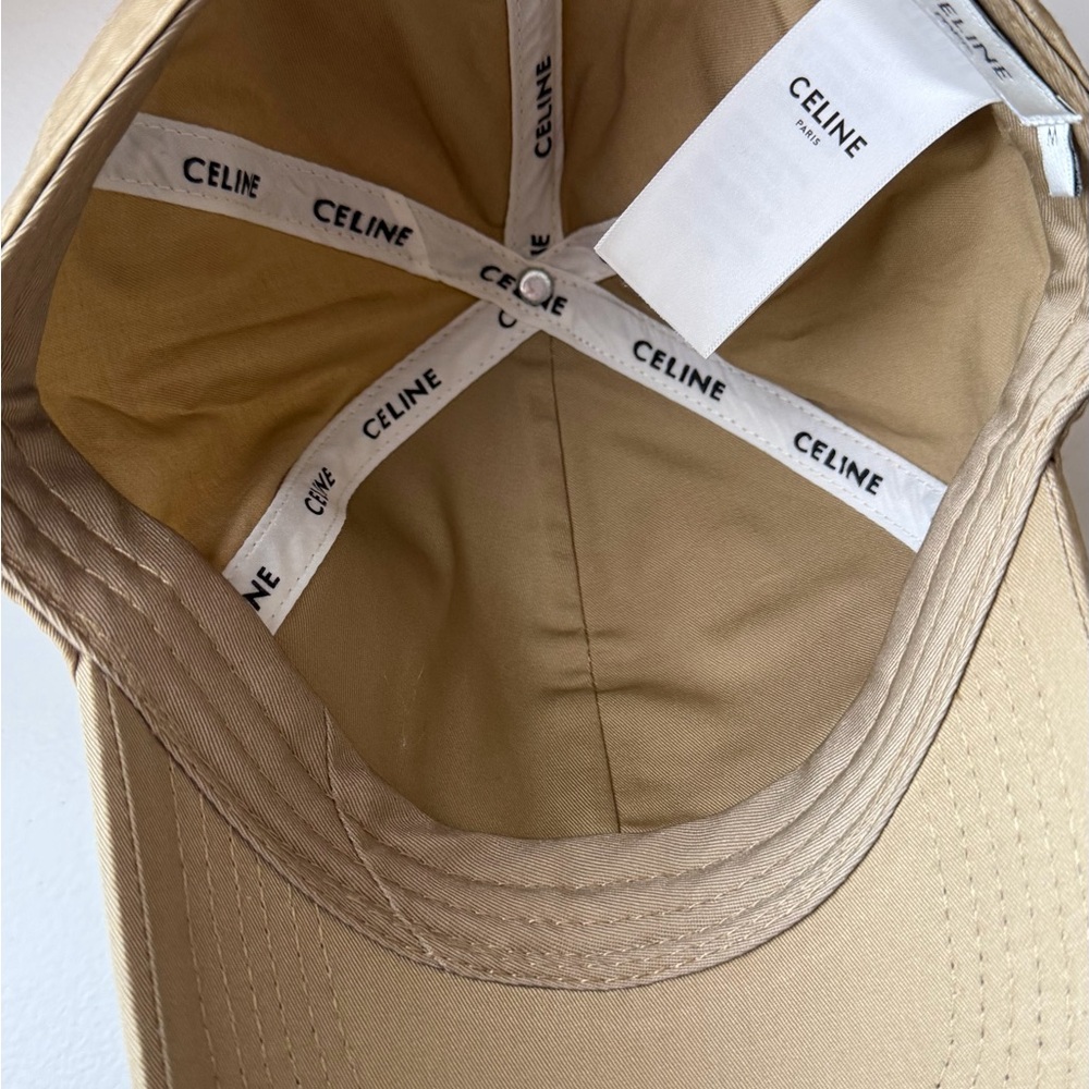 TRIOMPHE BASEBALL CAP IN COTTON GABARDINE - Picture 4 of 5